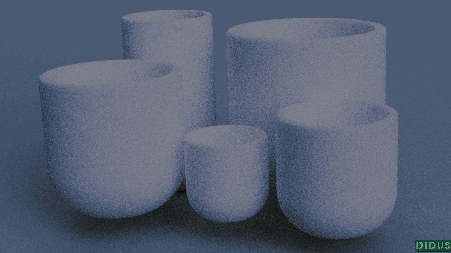 3D SET MINI IndoorOutdoor Planters model 3D print model_7