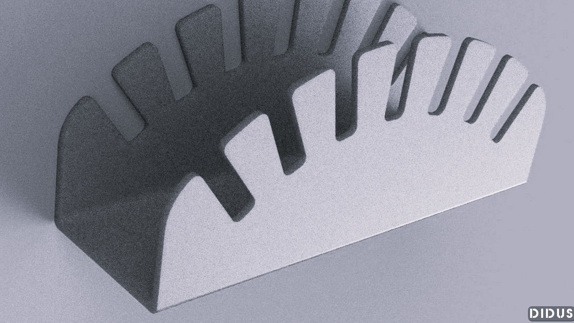 Hat Organizer for 7 Baseball Caps Hat Holder for Closet Shelf 3D 3D print model_8