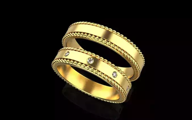 Wedding ring model 935