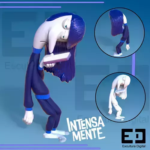 aburrimiento - Intensamente 2  3D print model