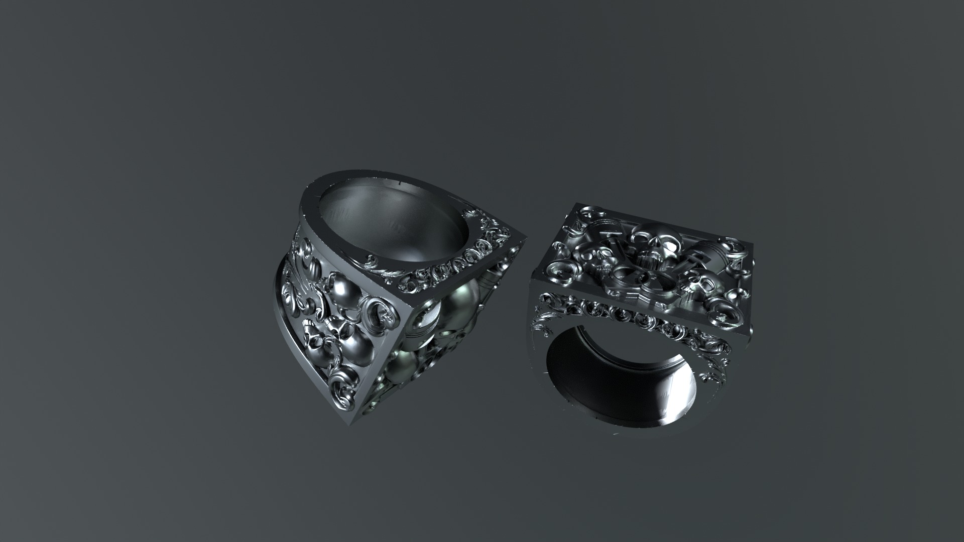 biker ring with motor  4 3D print model_7
