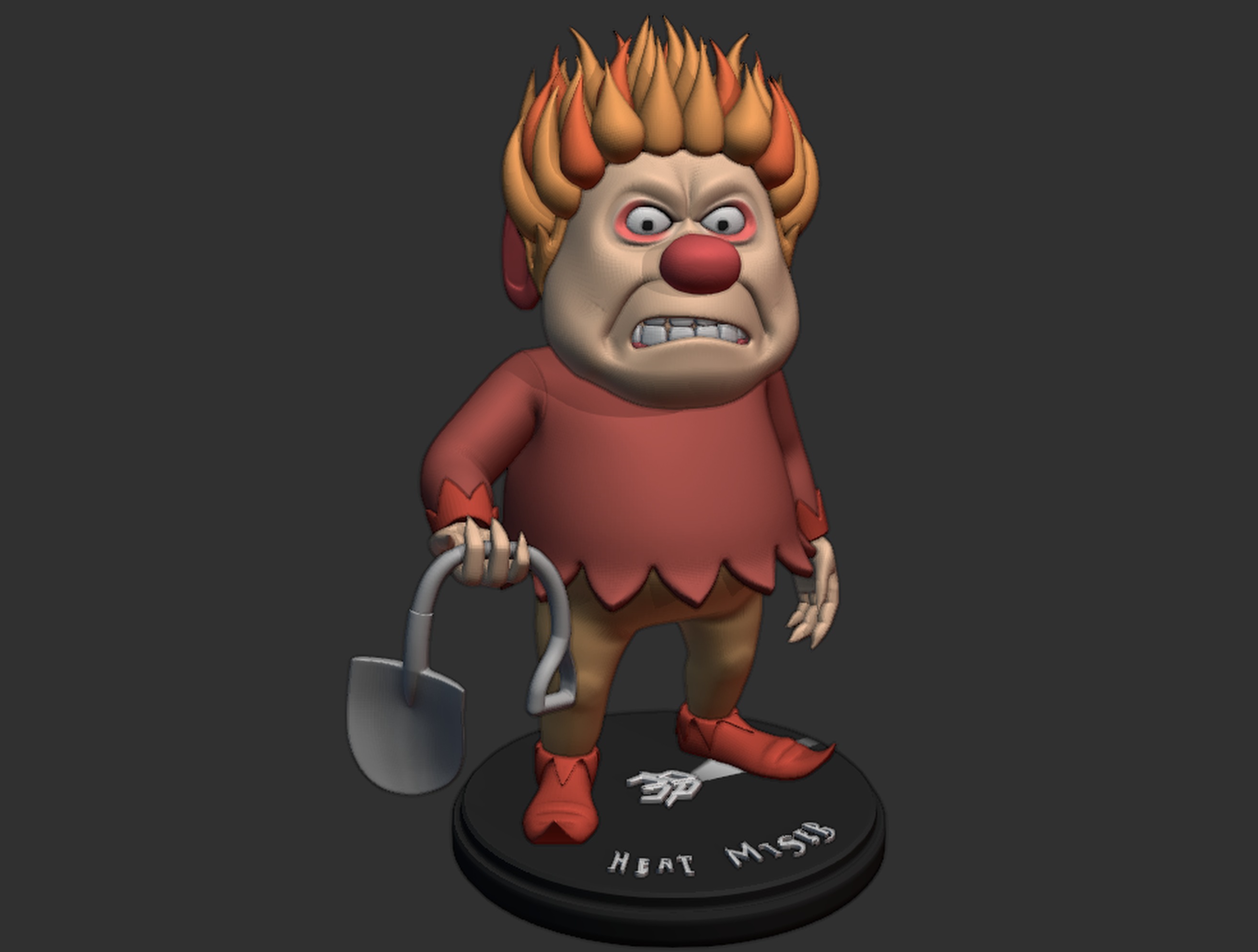 Heat Miser and Snow Miser  3D print model_4