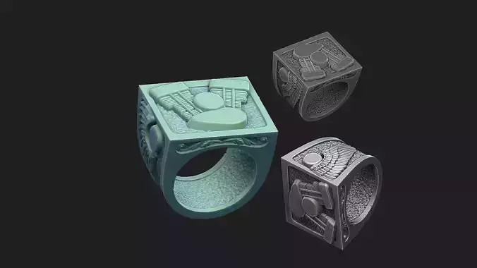 biker ring with motor 3