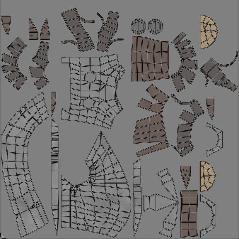 Stylized battle axe PBR low-poly game ready Low-poly 3D model_7