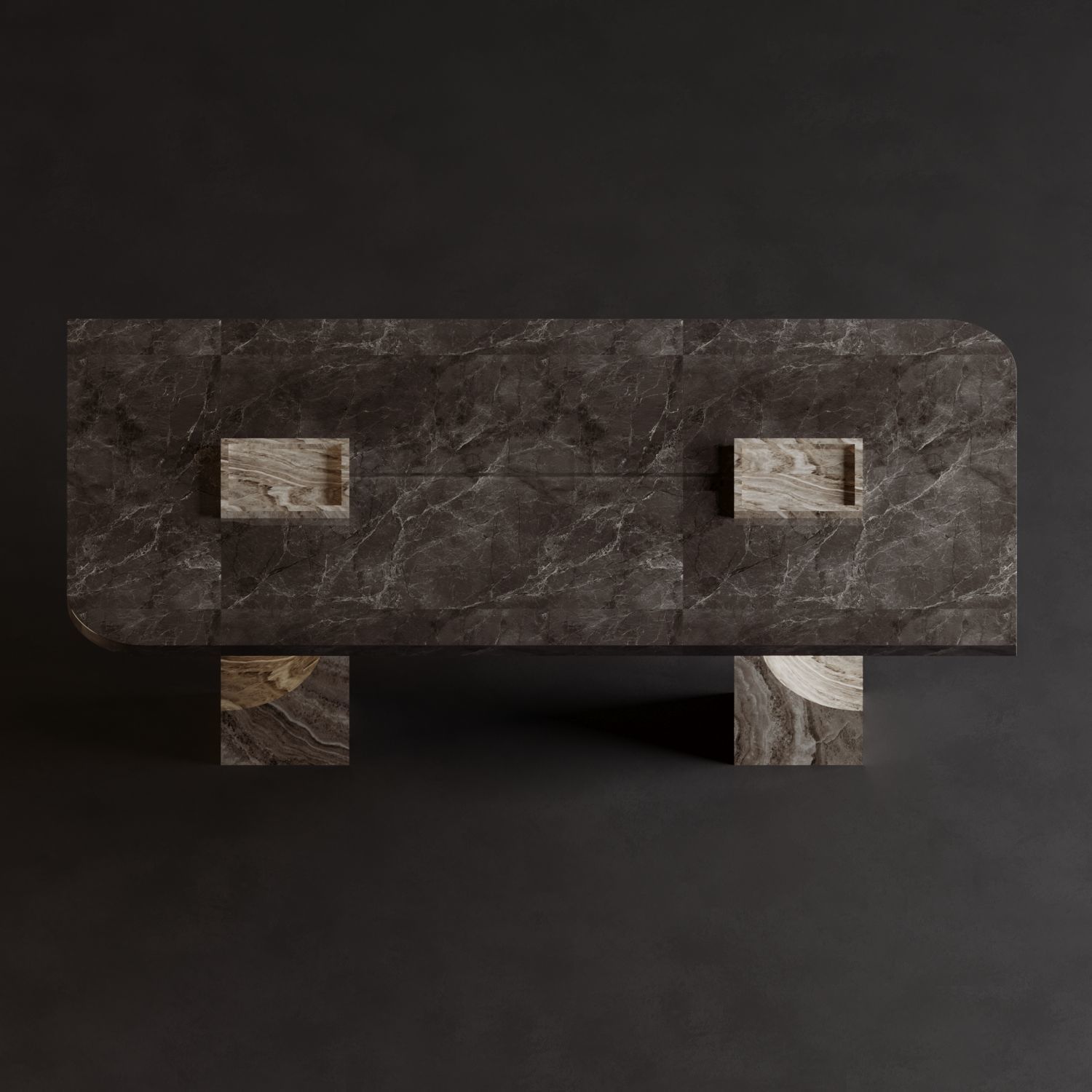 Dining Table - 09 3D model_3