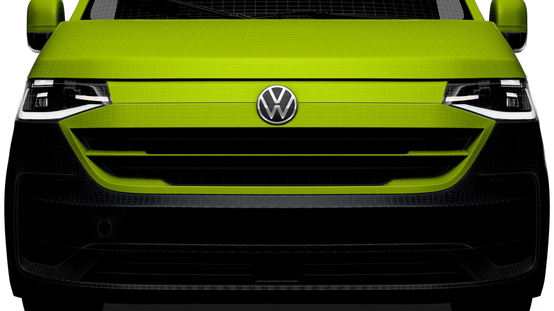 Volkswagen Transporter L1H1 2024 3D model_21