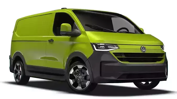 Volkswagen Transporter L1H1 2024 3D model