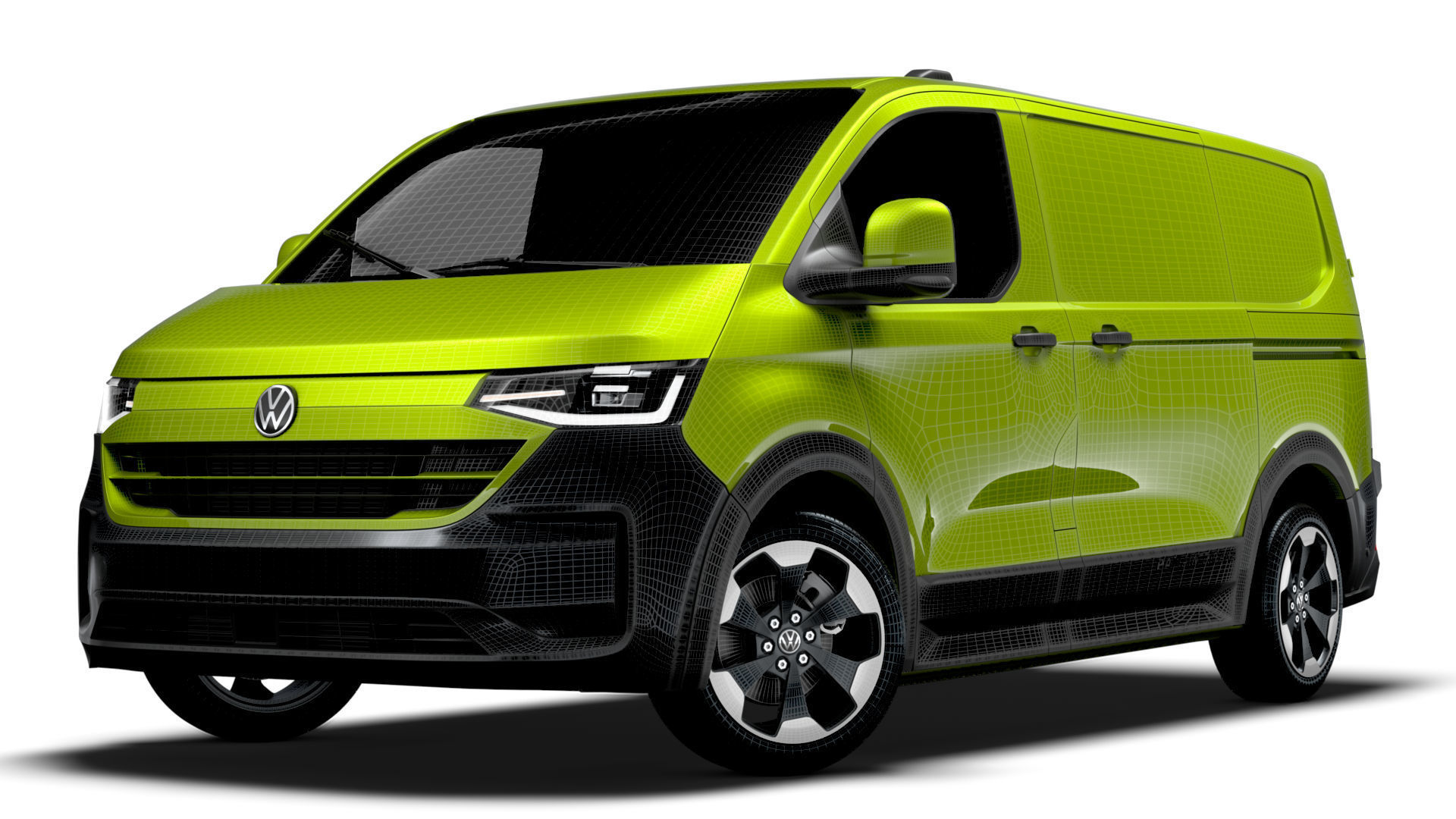 Volkswagen Transporter L1H1 2024 3D model_22