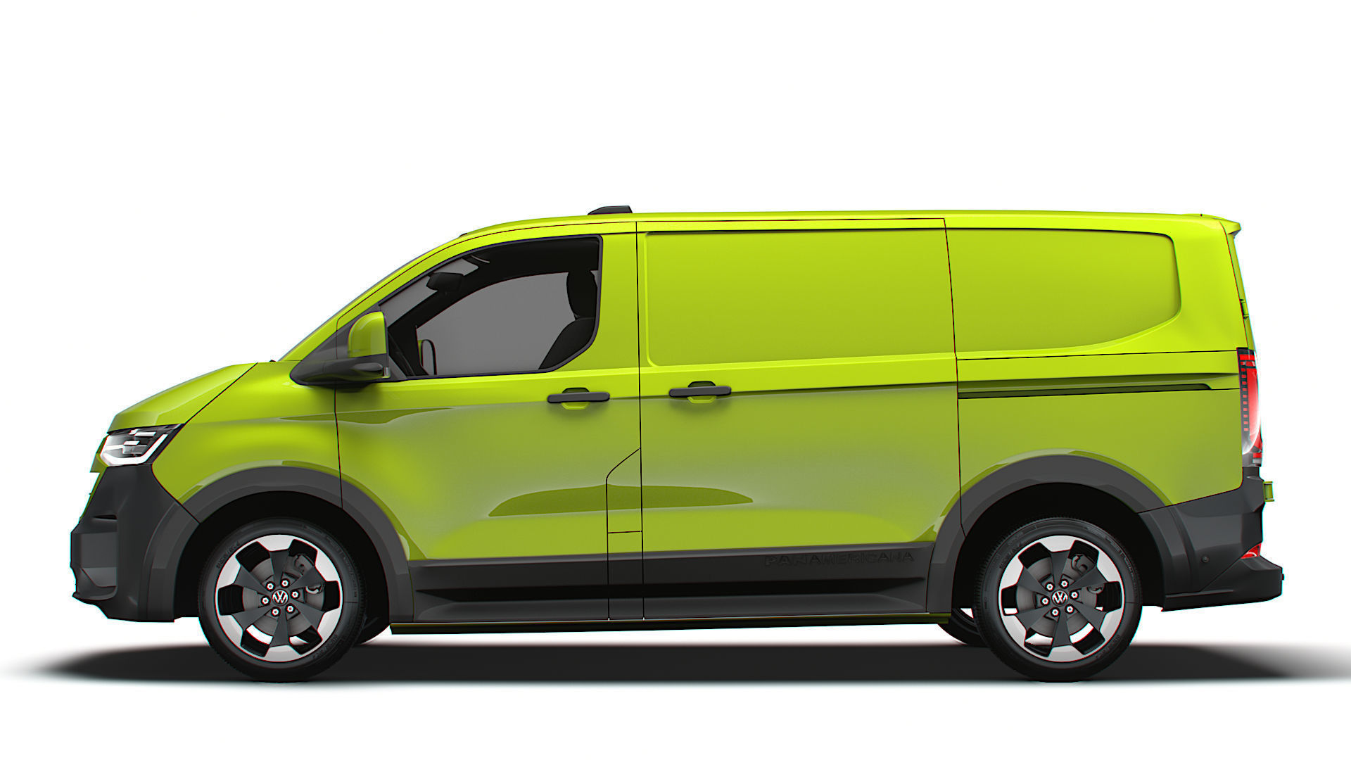 Volkswagen Transporter L1H1 2024 3D model_4