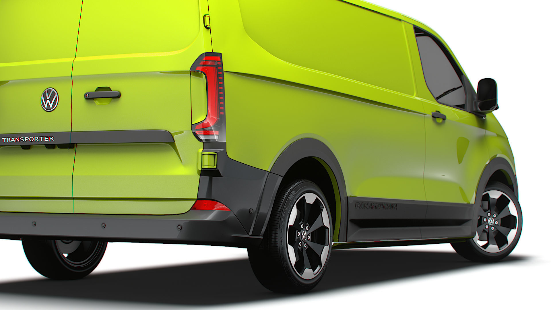 Volkswagen Transporter L1H1 2024 3D model_5