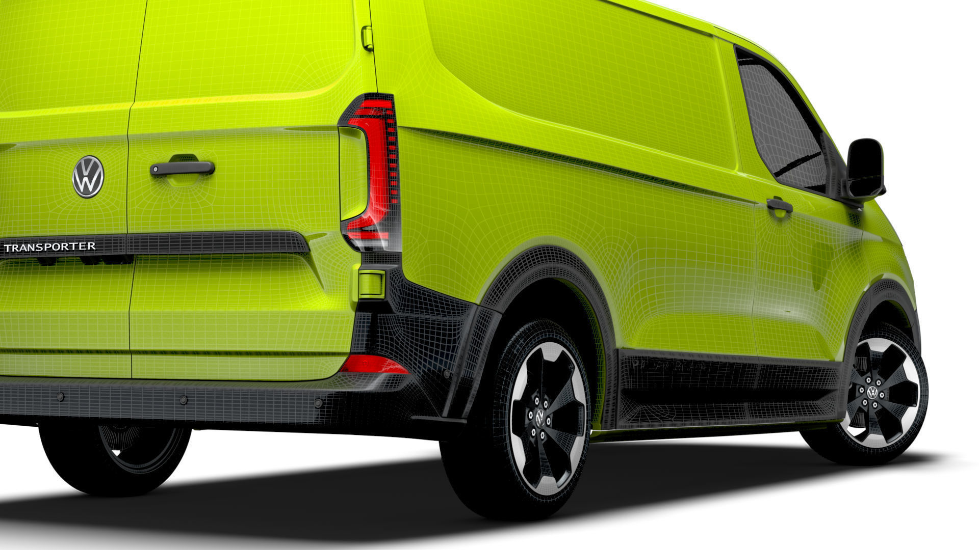 Volkswagen Transporter L1H1 2024 3D model_19