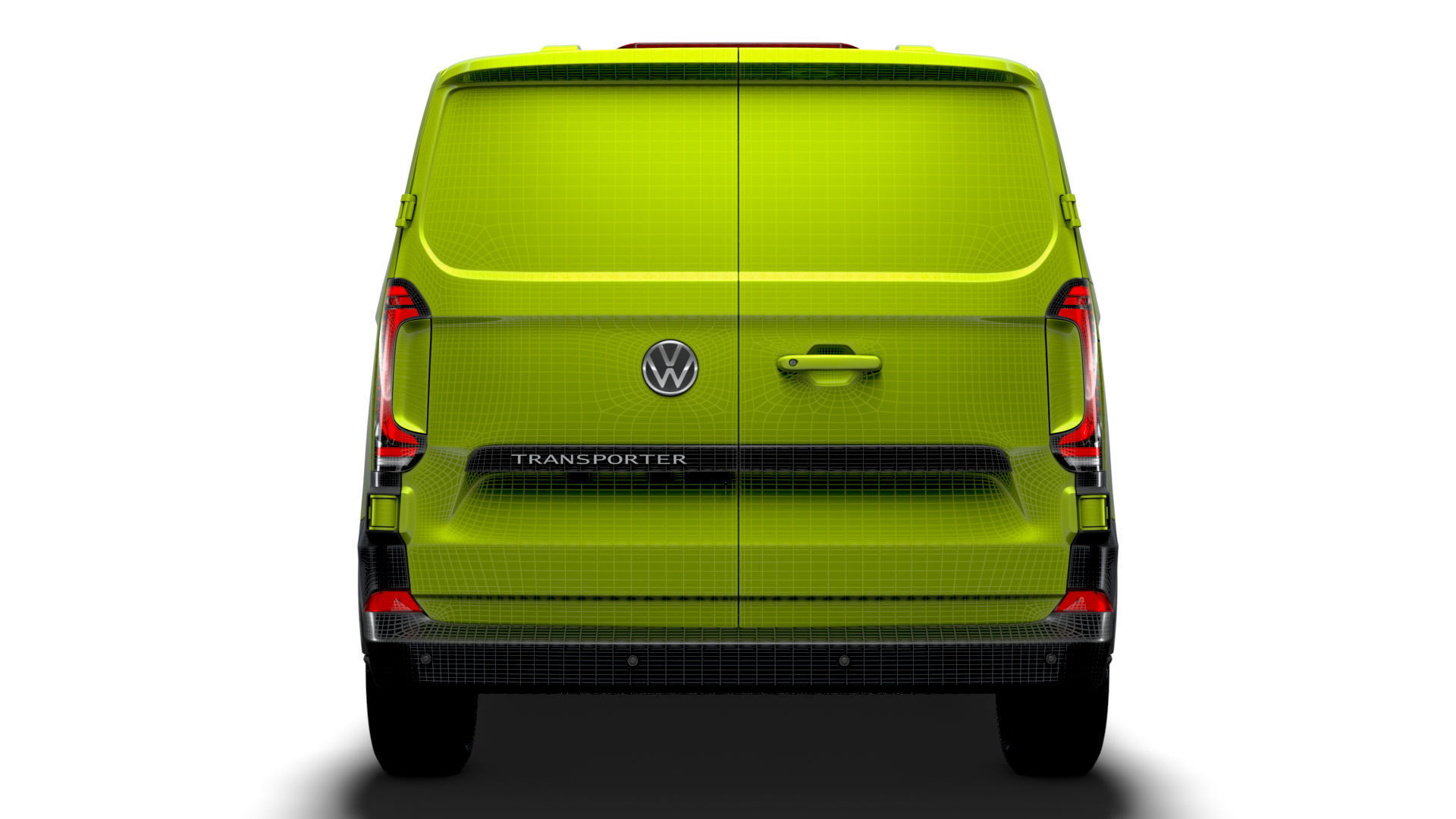 Volkswagen Transporter L1H1 2024 3D model_24