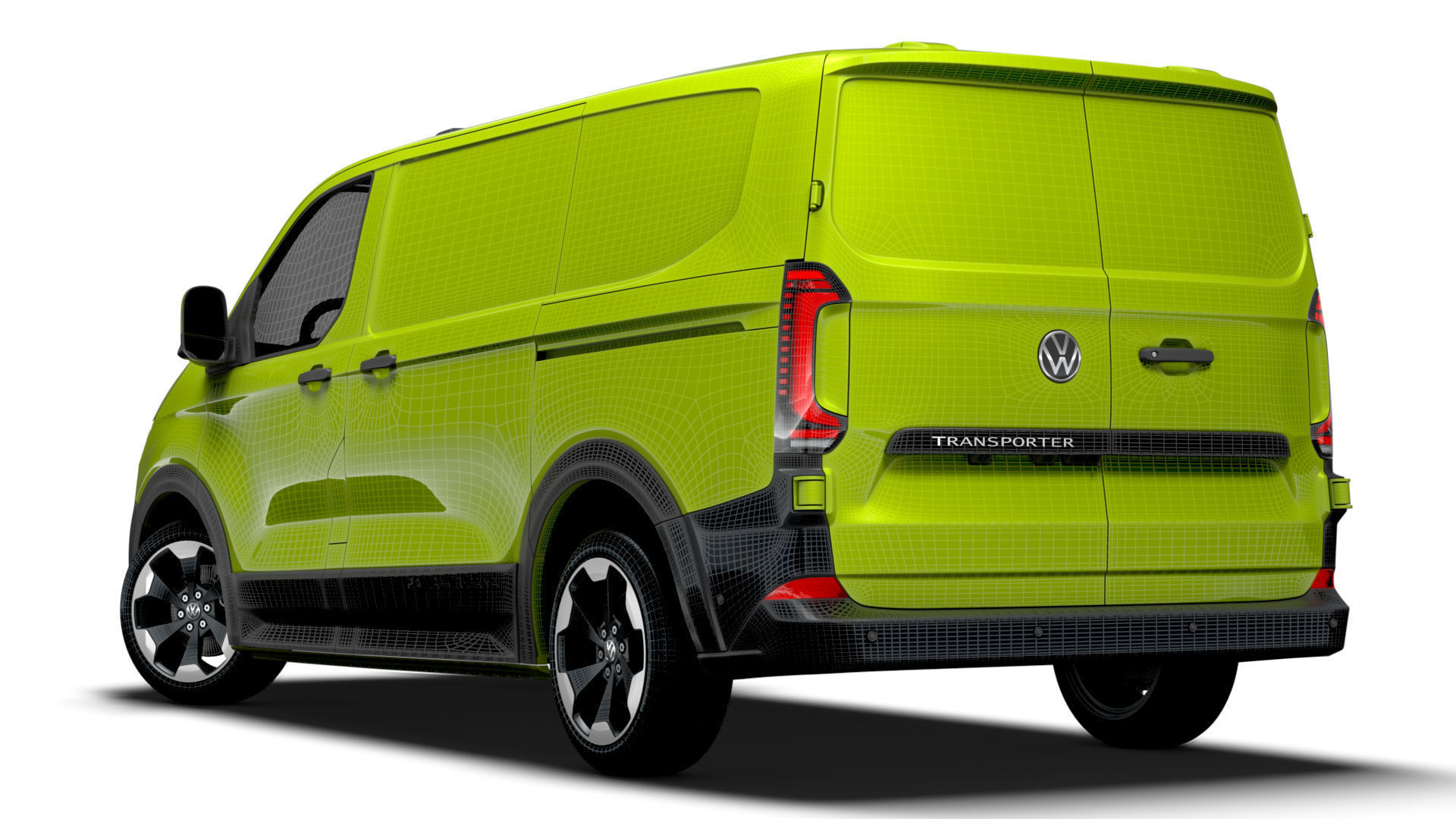 Volkswagen Transporter L1H1 2024 3D model_16