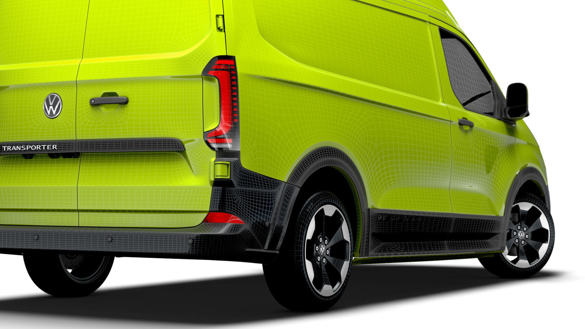 Volkswagen Transporter L1H2 2024 3D model_19