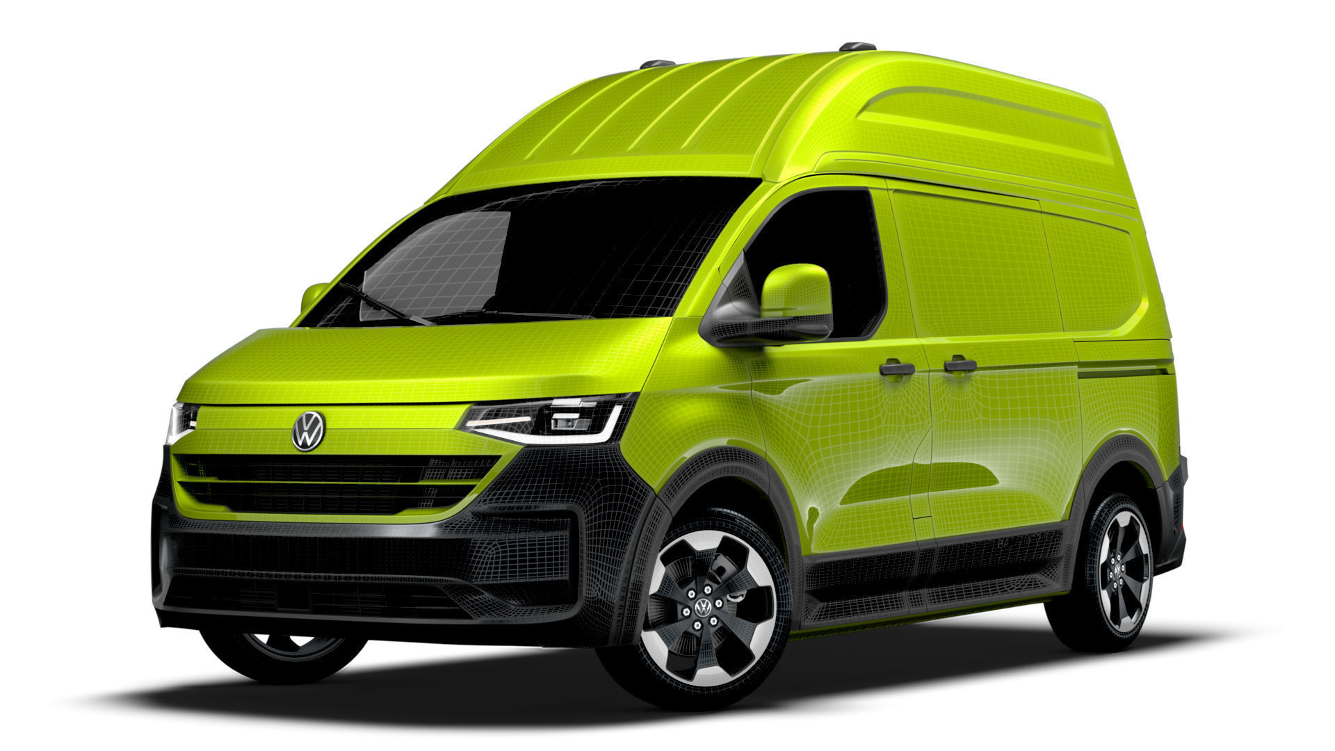 Volkswagen Transporter L1H2 2024 3D model_22