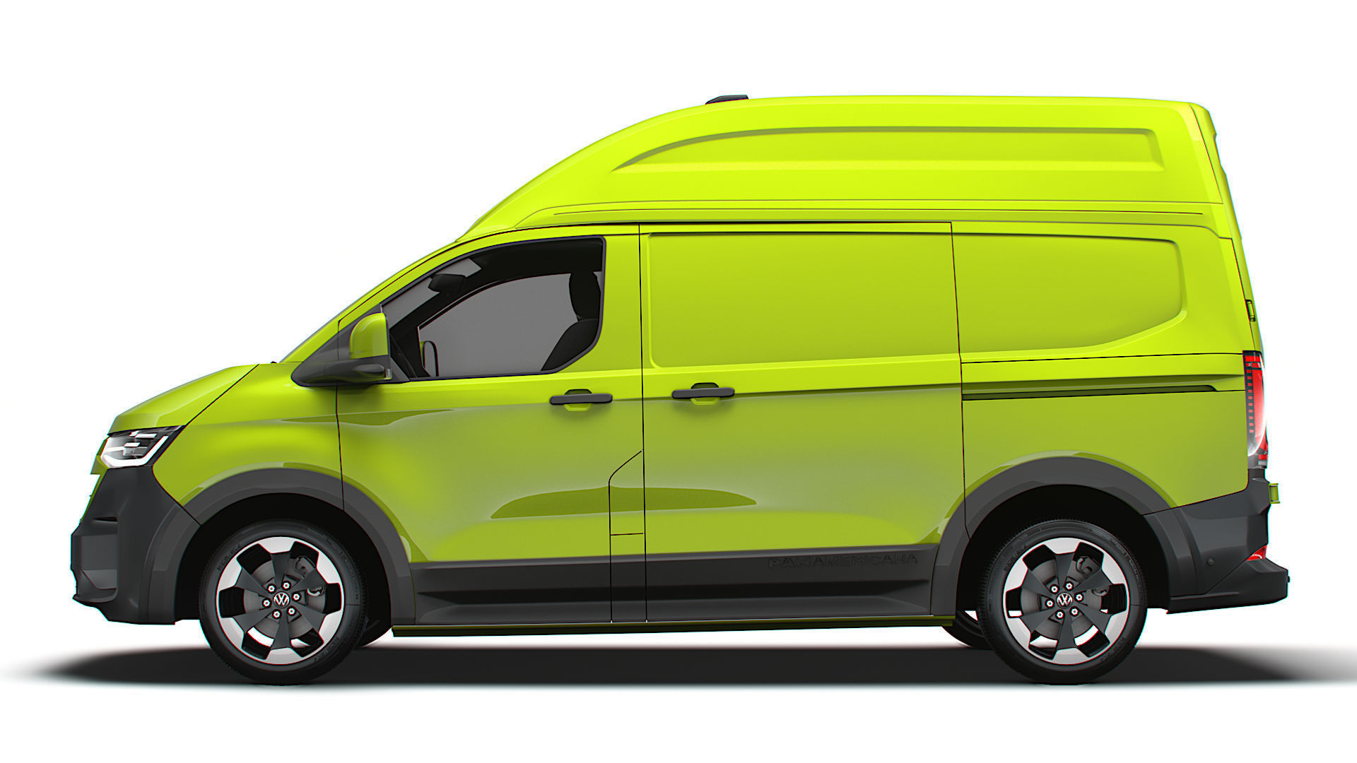 Volkswagen Transporter L1H2 2024 3D model_4