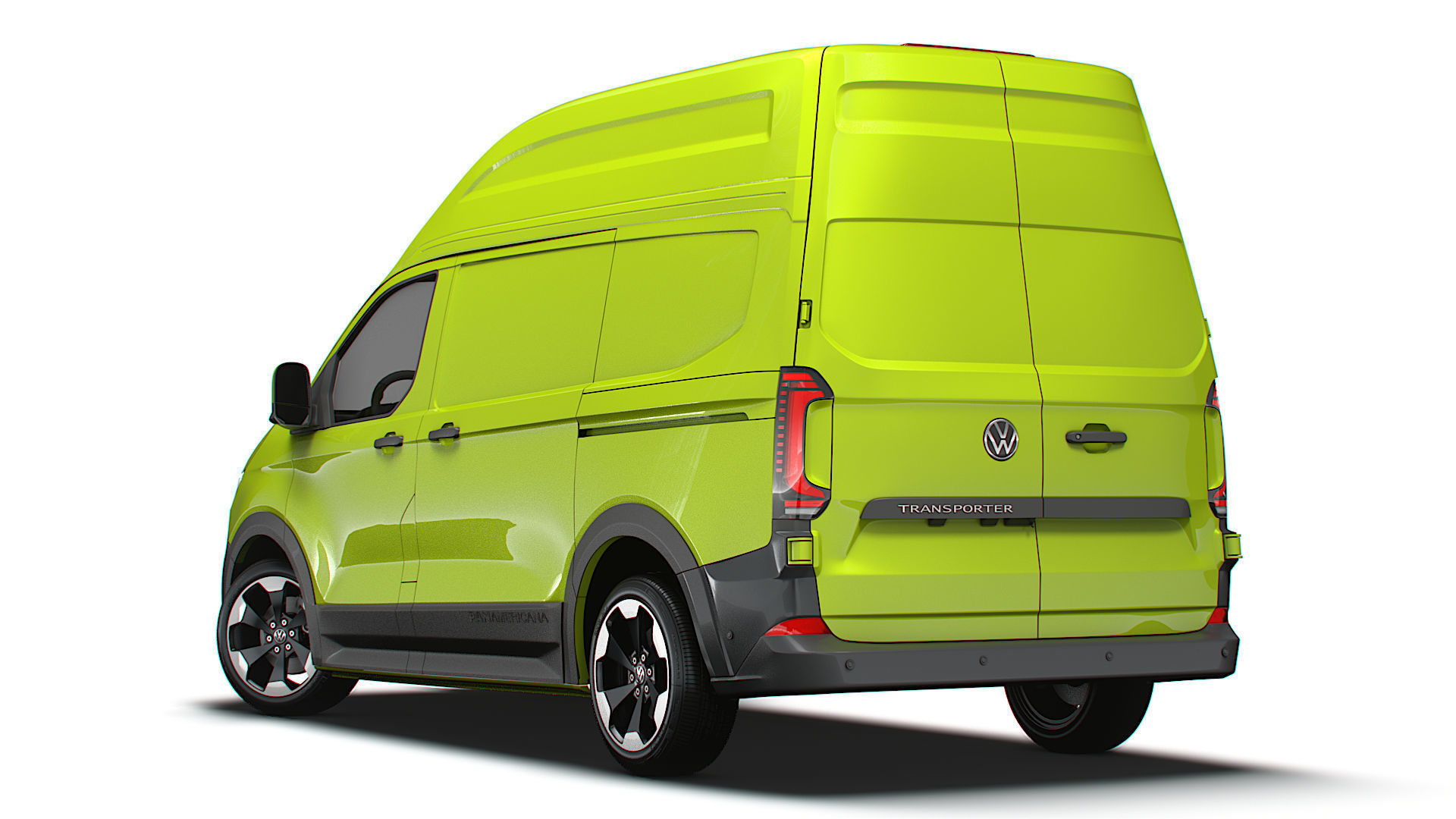 Volkswagen Transporter L1H2 2024 3D model_2