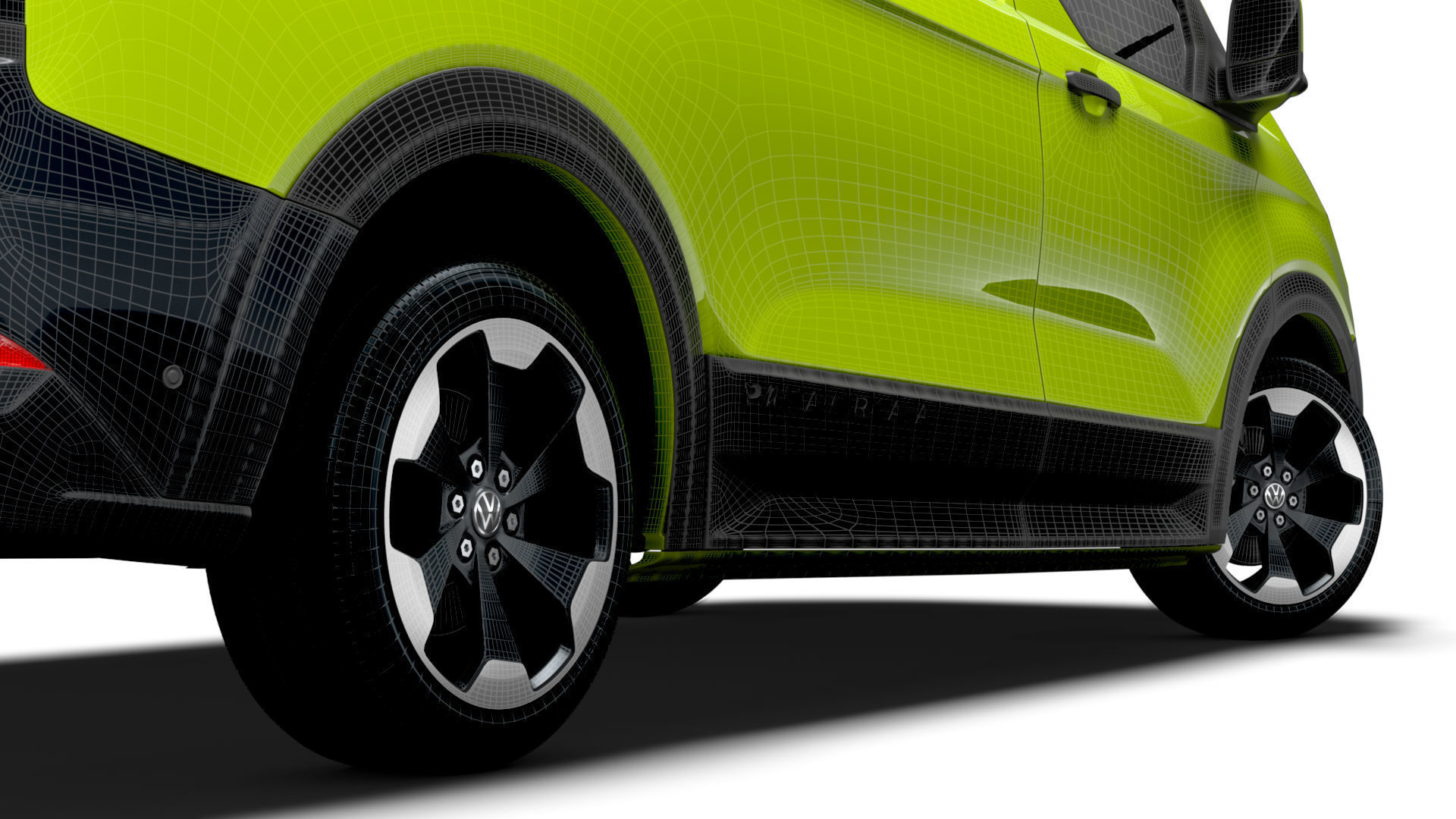 Volkswagen Transporter L1H2 2024 3D model_25