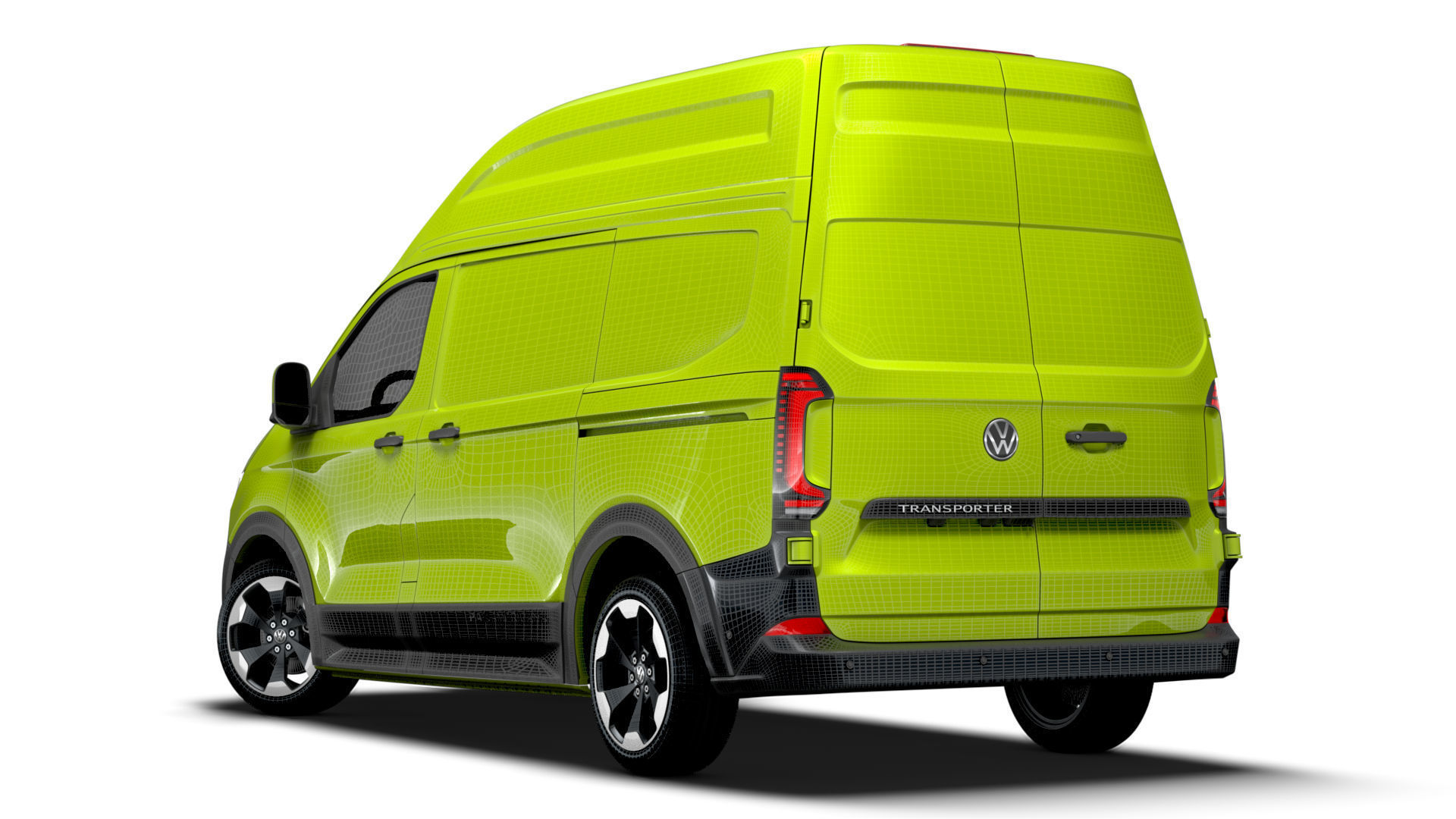 Volkswagen Transporter L1H2 2024 3D model_16