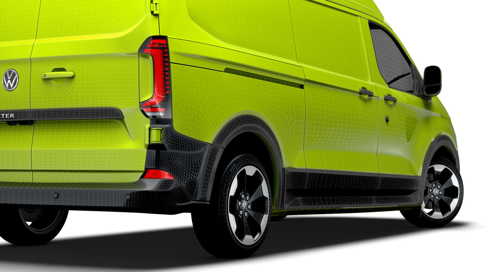 Volkswagen Transporter L2H2 2024 3D model_18