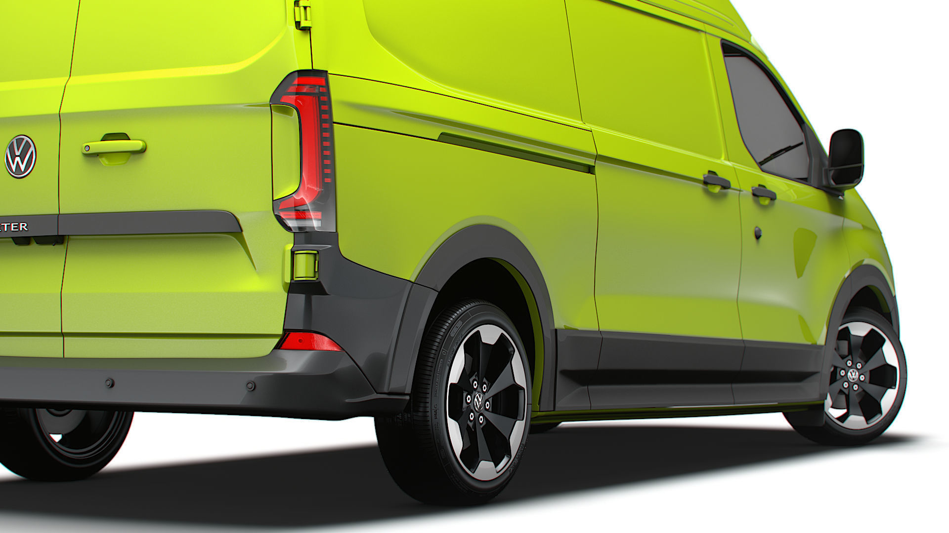 Volkswagen Transporter L2H2 2024 3D model_5