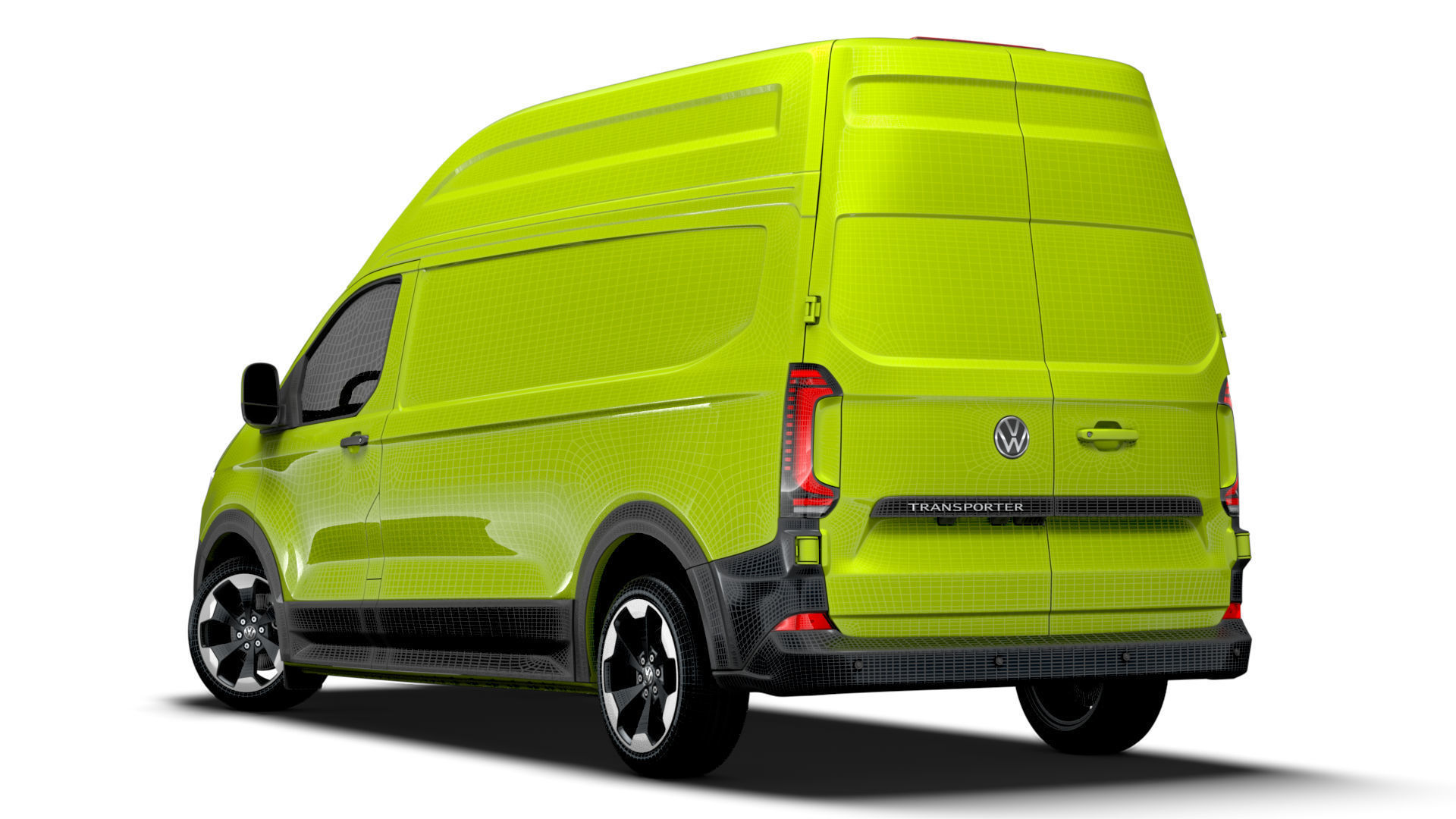 Volkswagen Transporter L2H2 2024 3D model_15