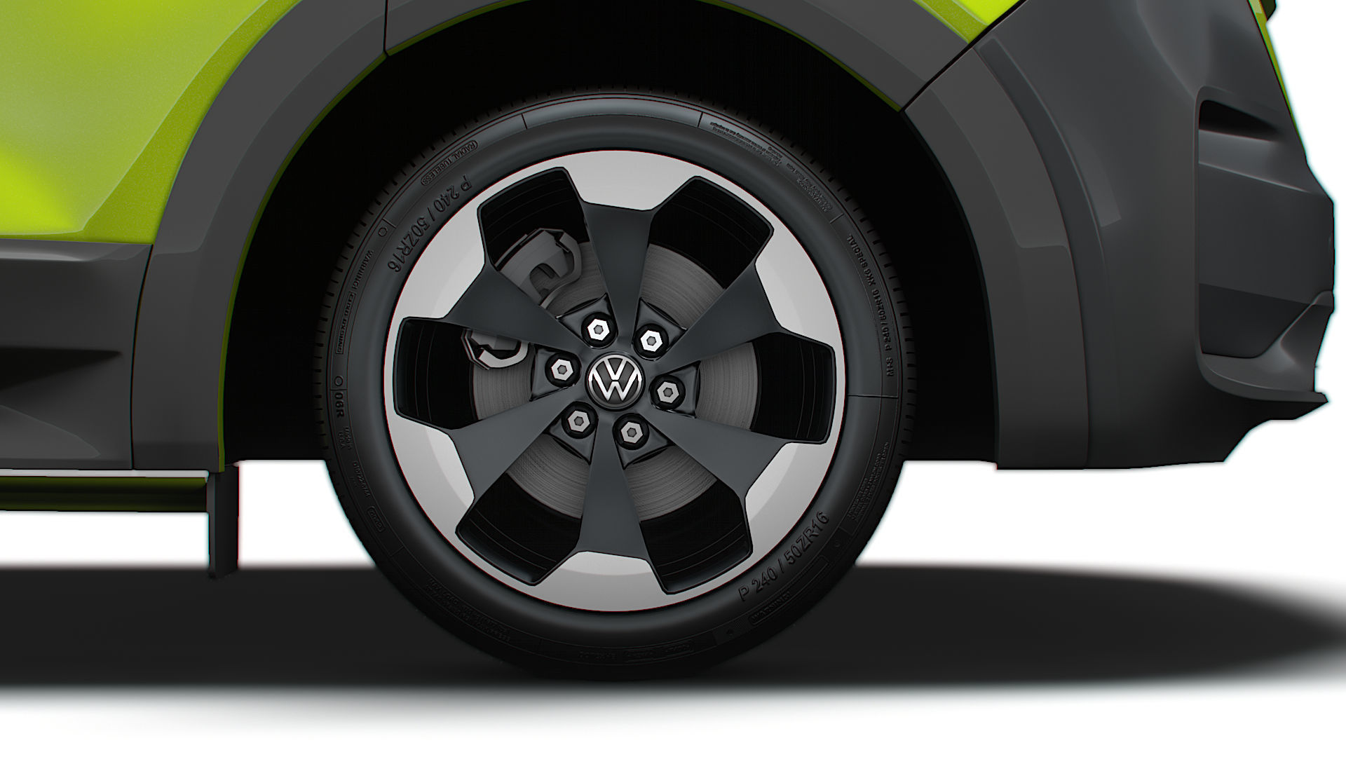 Volkswagen Transporter L2H2 2024 3D model_9