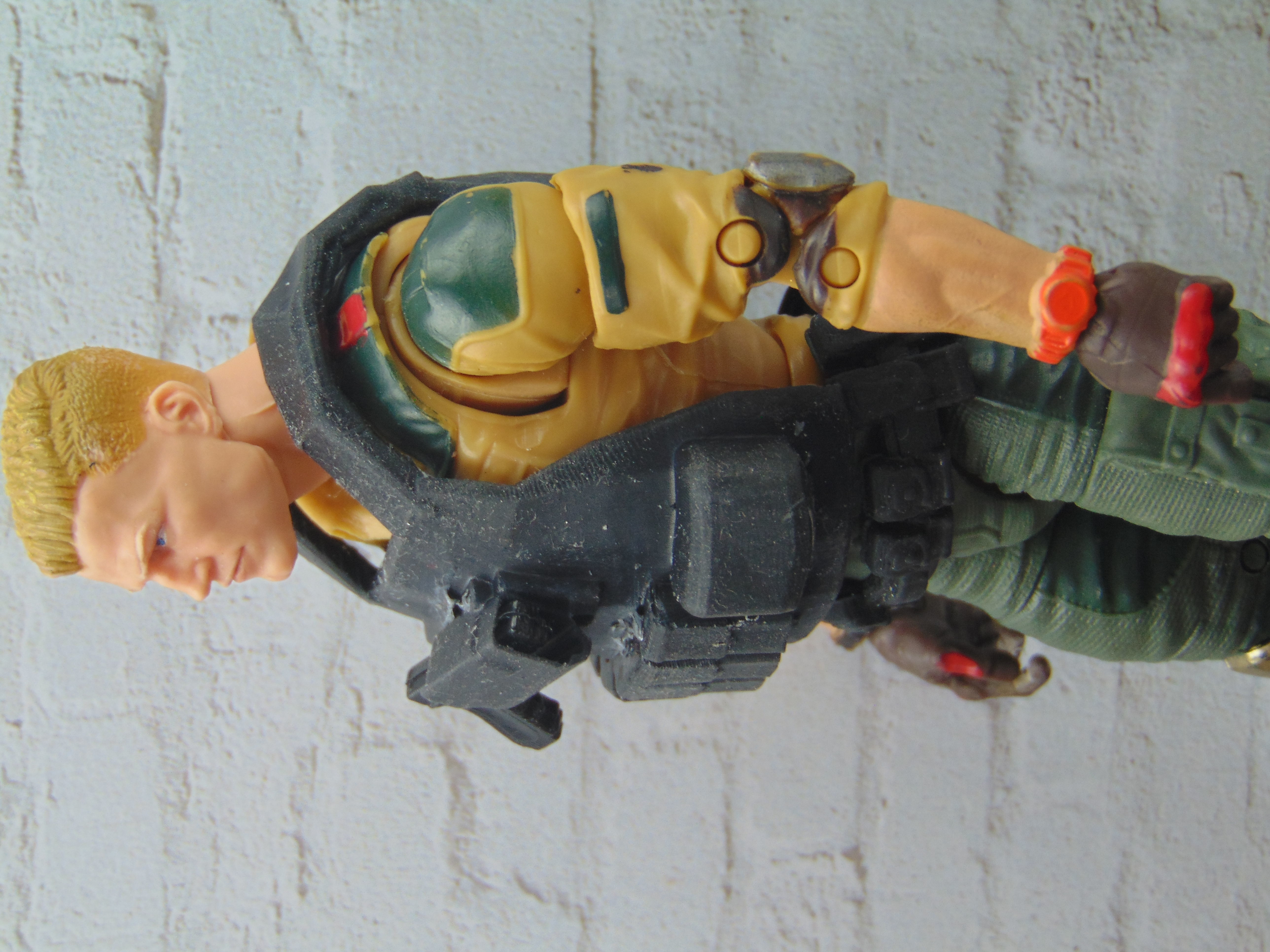 Custom Tactical Vest for GI JOE Classified Figure 3D print model_6