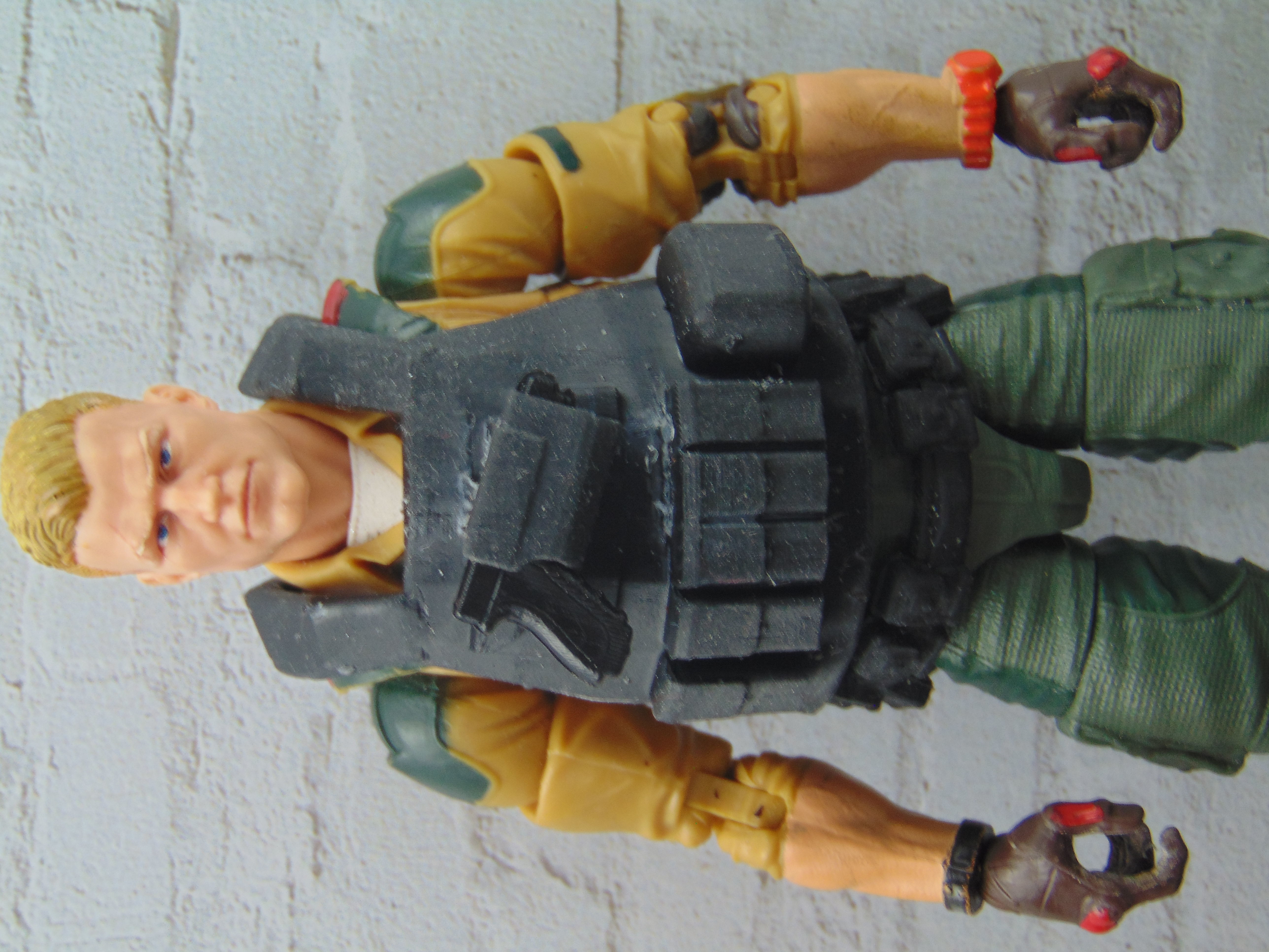 Custom Tactical Vest for GI JOE Classified Figure 3D print model_4