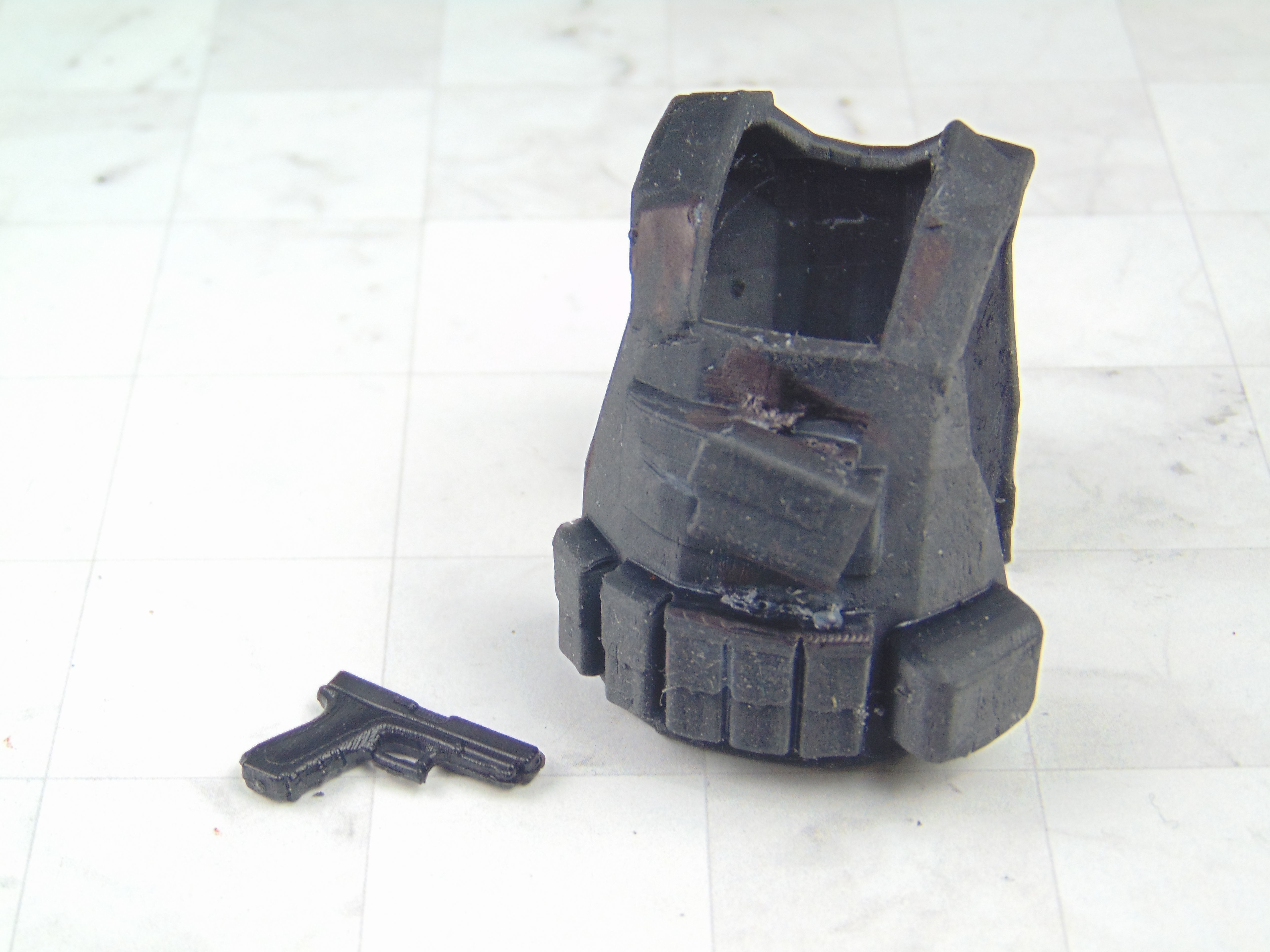 Custom Tactical Vest for GI JOE Classified Figure 3D print model_8