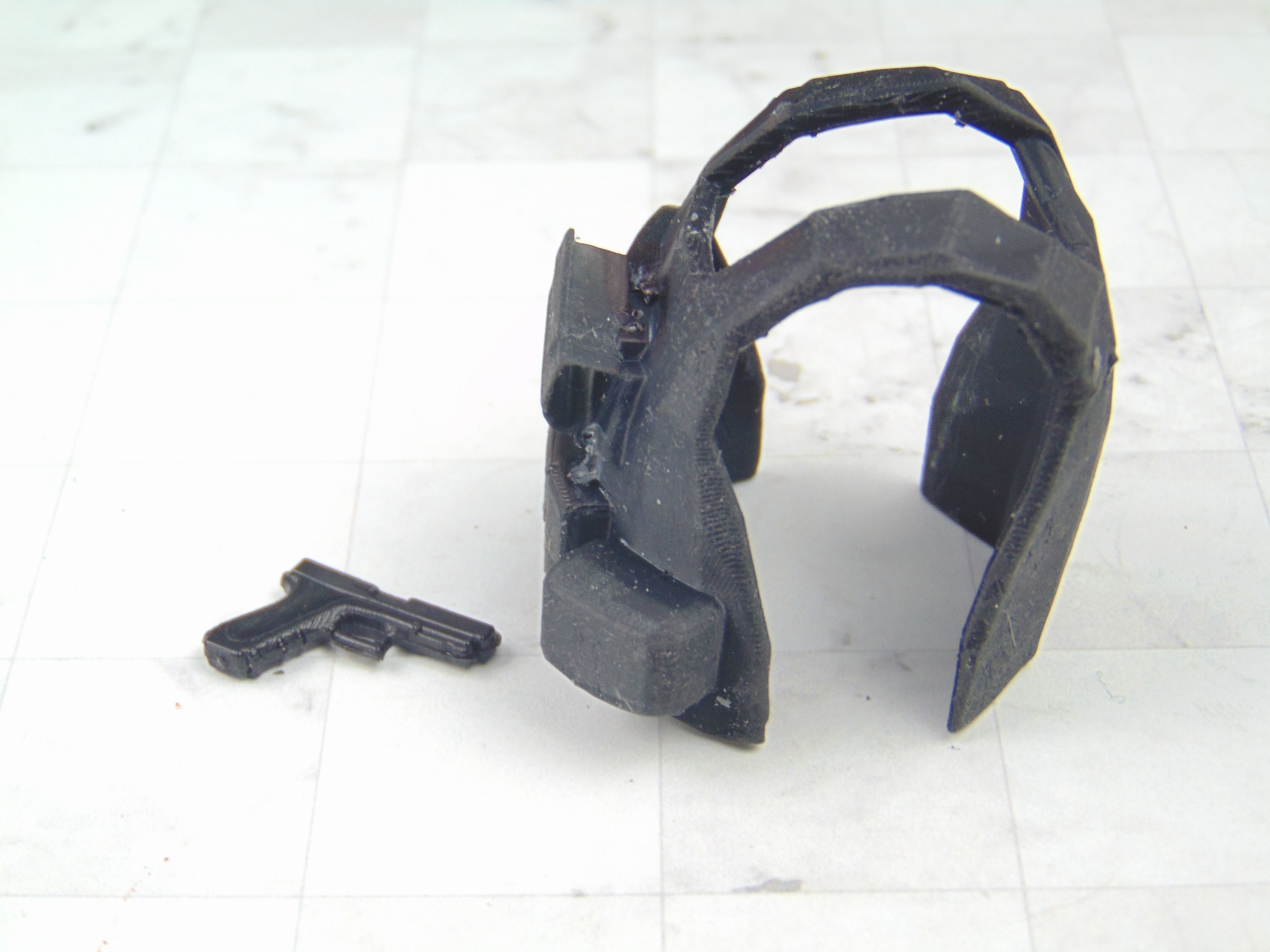 Custom Tactical Vest for GI JOE Classified Figure 3D print model_7