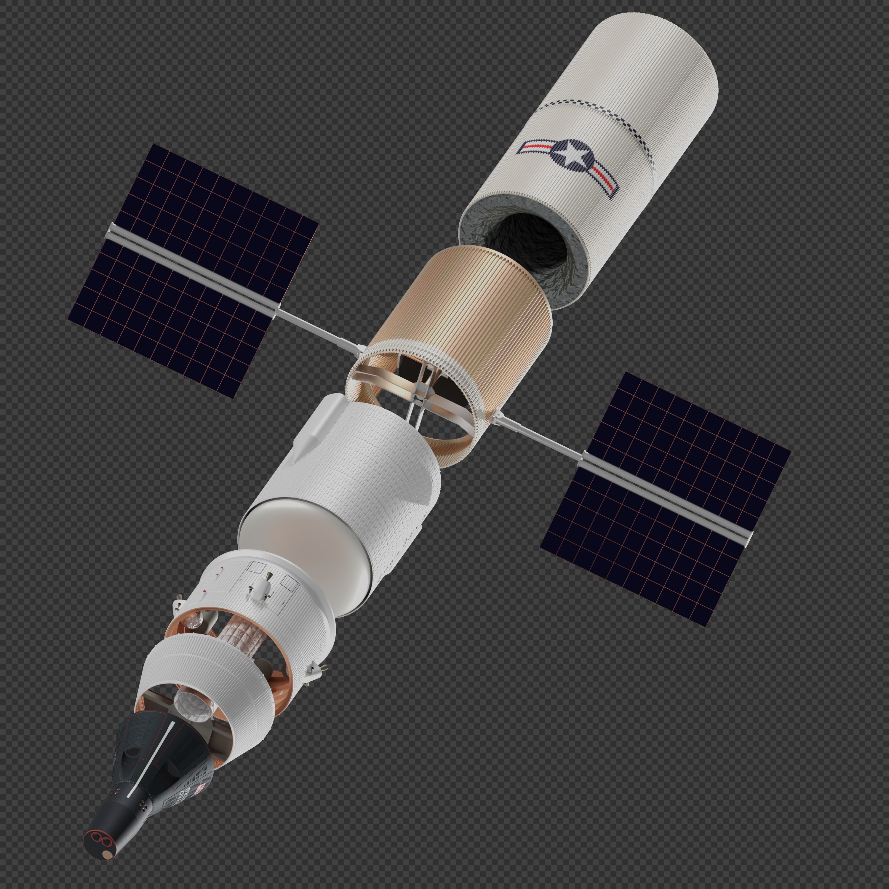 Manned Orbiting Laboratory 3D model_4