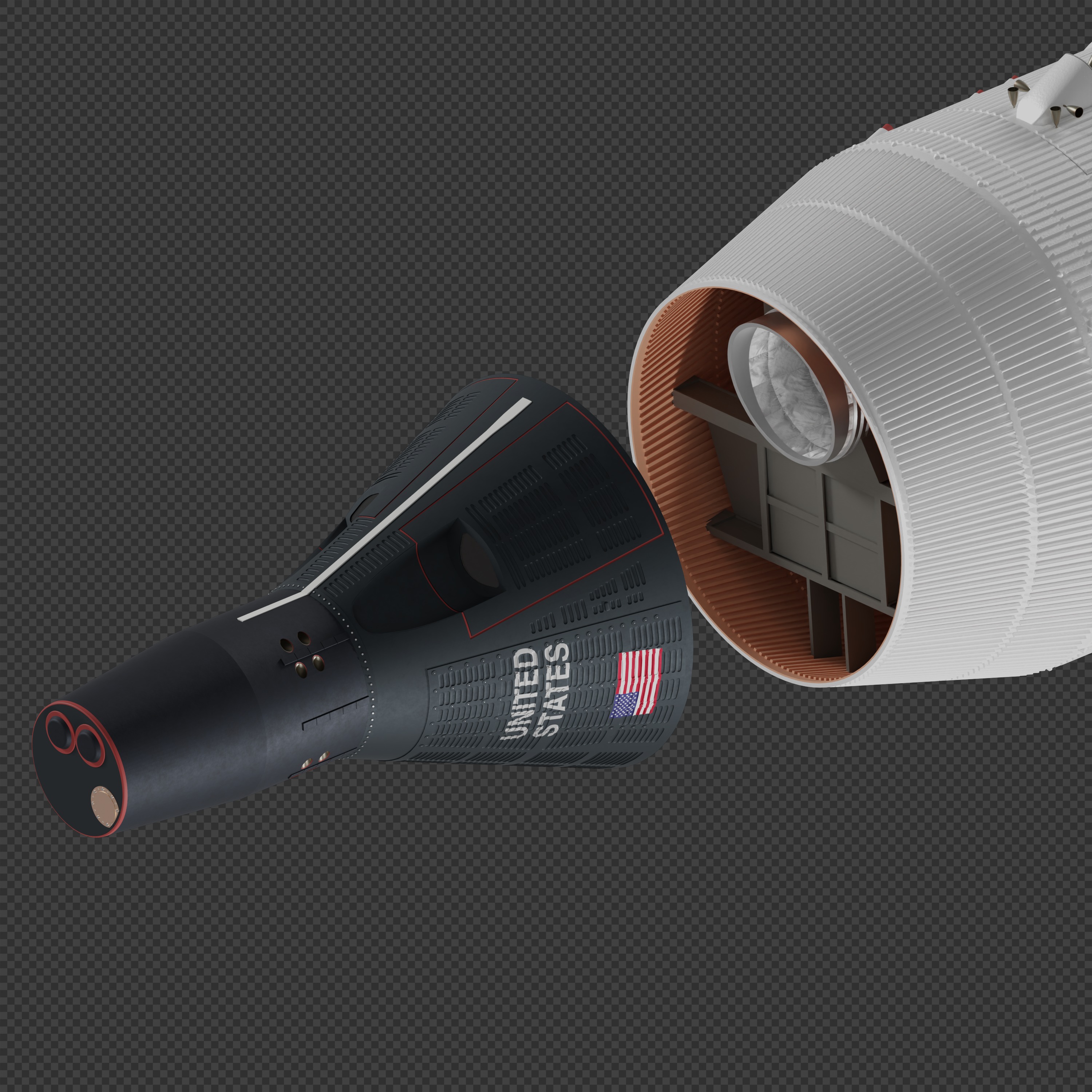 Manned Orbiting Laboratory 3D model_7