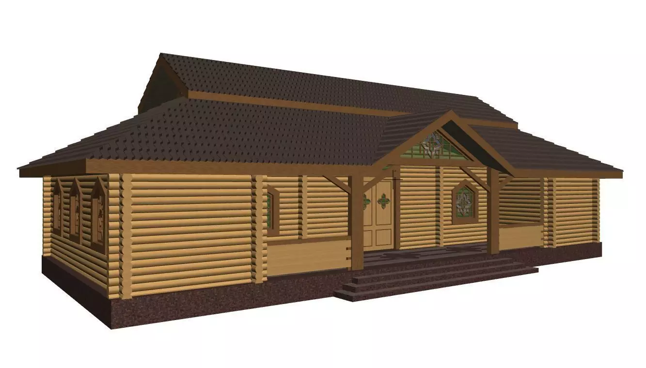 building wooden 3D model_0