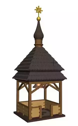 Wooden belfry