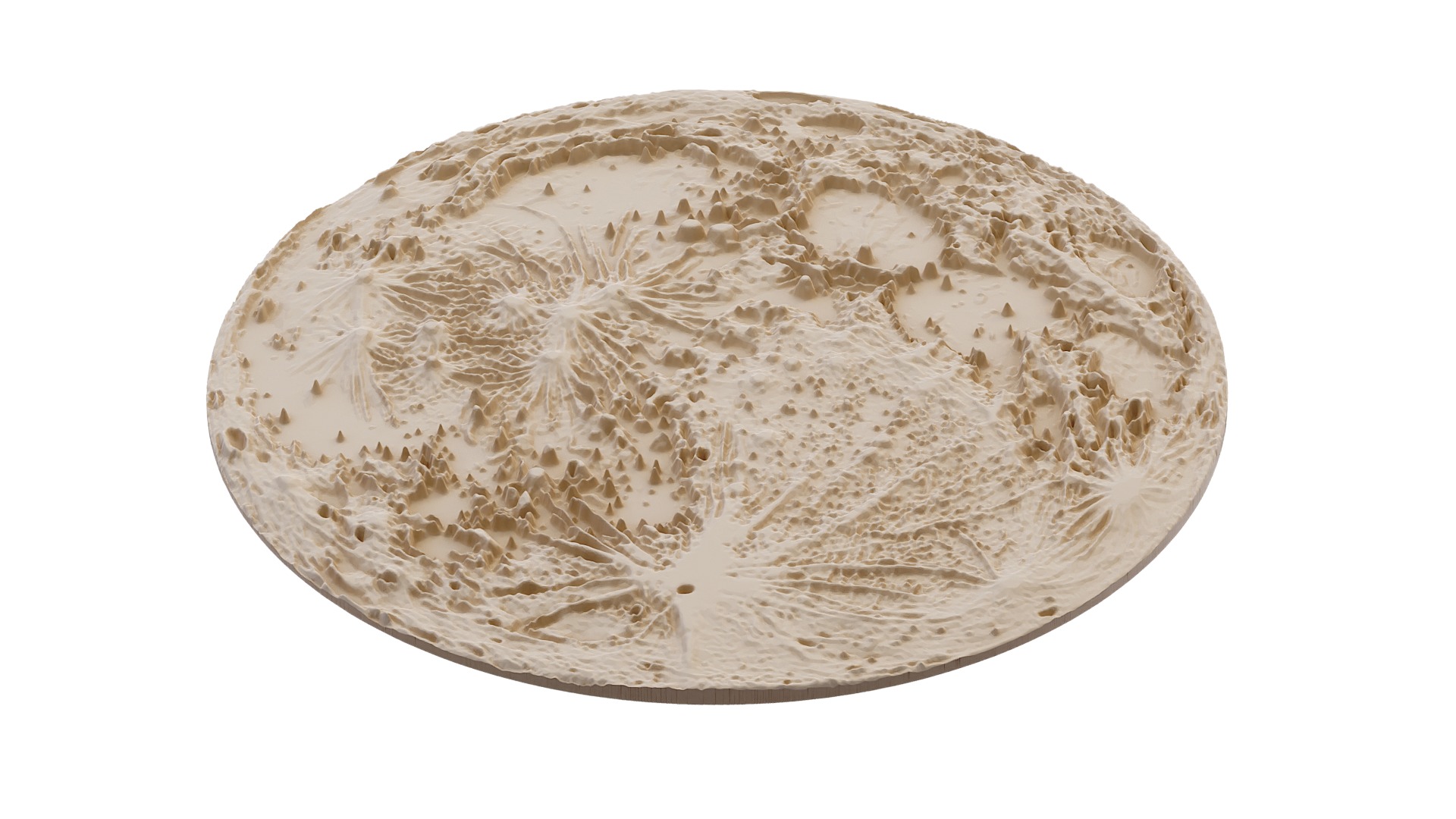  Decorative Moon 01 3D model_3