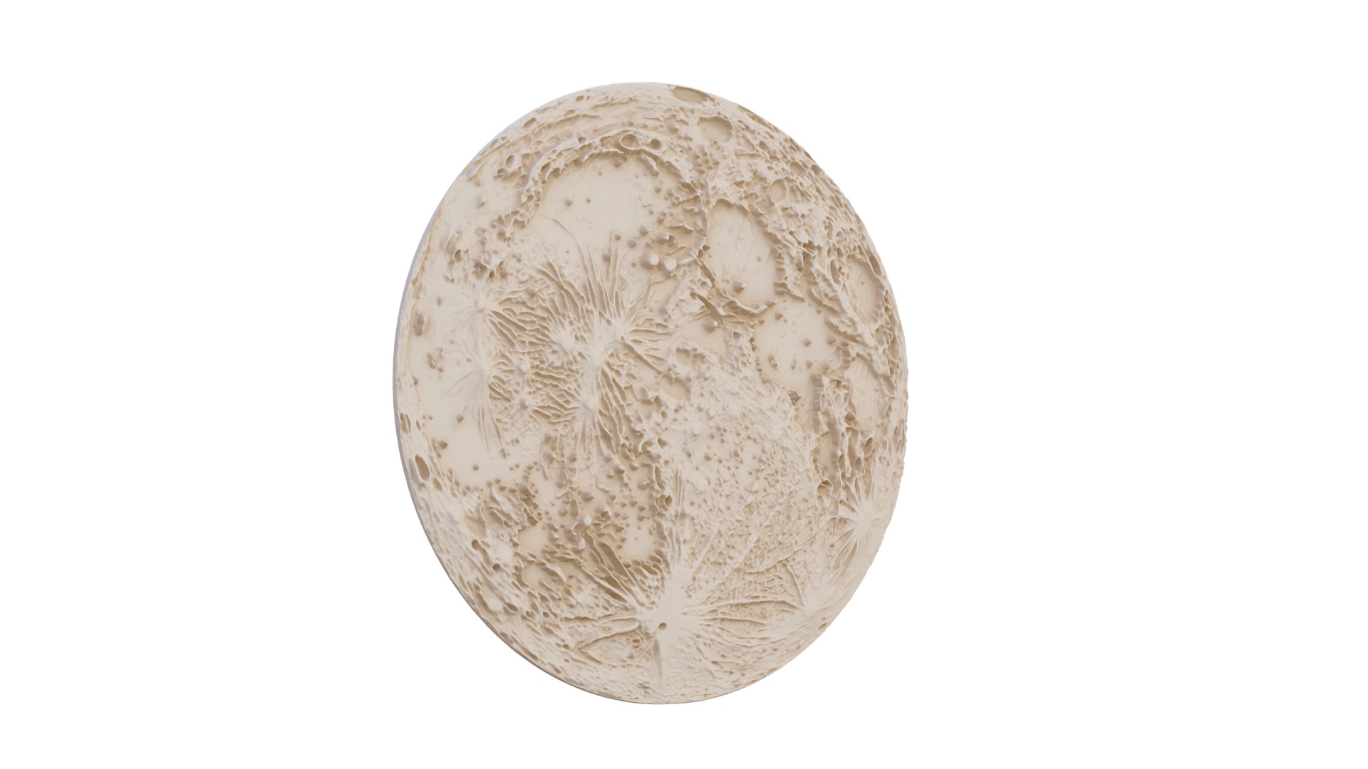  Decorative Moon 01 3D model_1