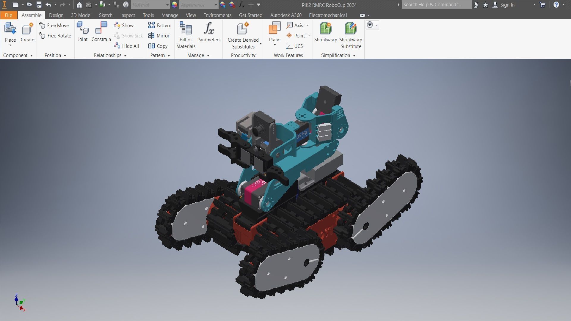 RMRC RoboCup 3d model 3D model_12
