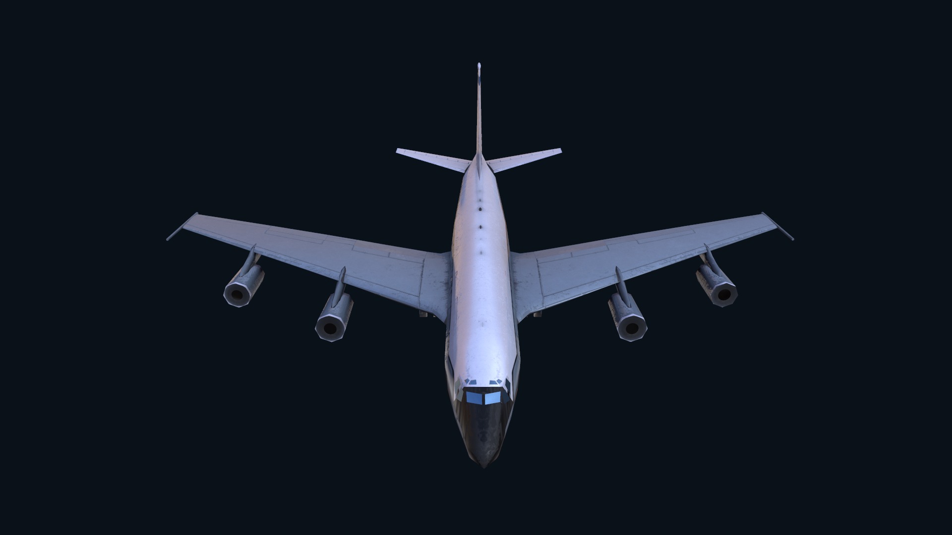 Asset - Army - Boeing RC 135 3D MODEL REALISTIC Low-poly 3D model_39
