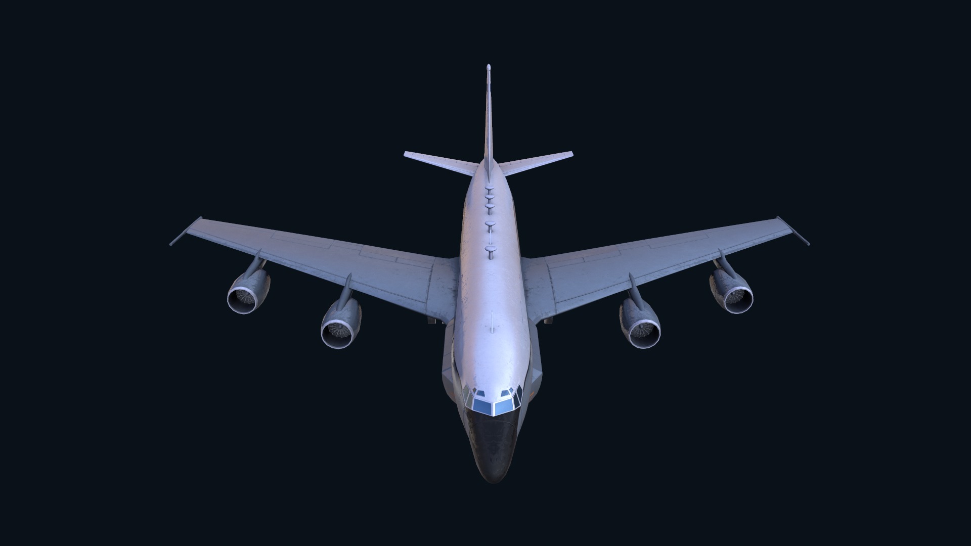 Asset - Army - Boeing RC 135 3D MODEL REALISTIC Low-poly 3D model_15