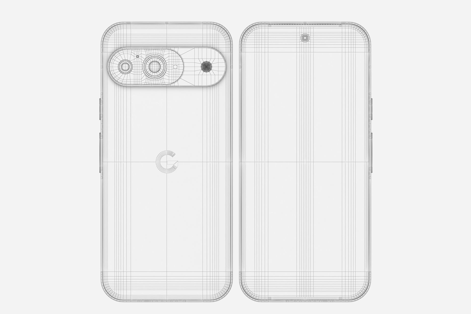 Google Pixel 9 and 9 Pro and 9 Pro XL 3D model_17