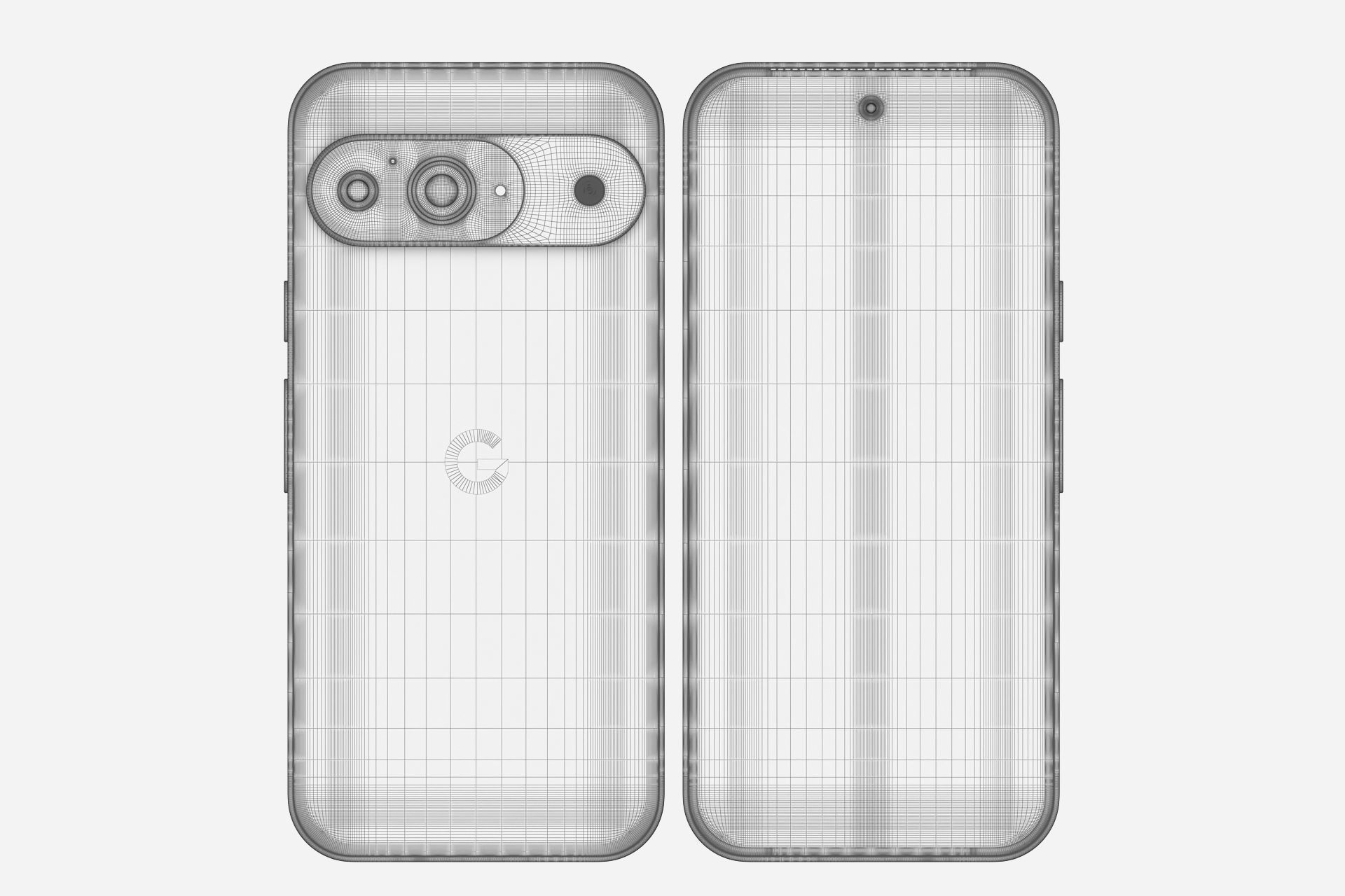 Google Pixel 9 and 9 Pro and 9 Pro XL 3D model_18