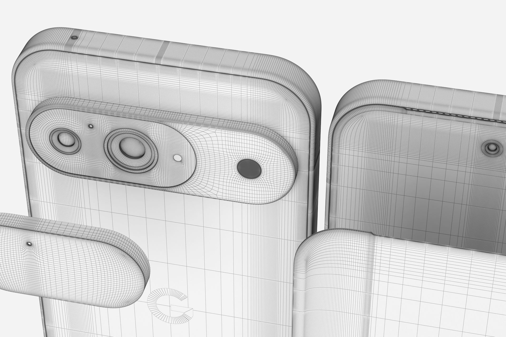 Google Pixel 9 and 9 Pro and 9 Pro XL 3D model_16