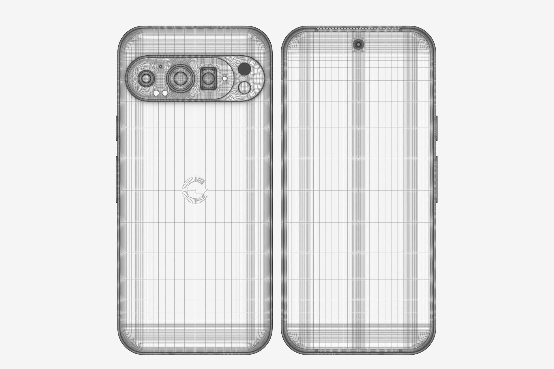 Google Pixel 9 and 9 Pro and 9 Pro XL 3D model_31