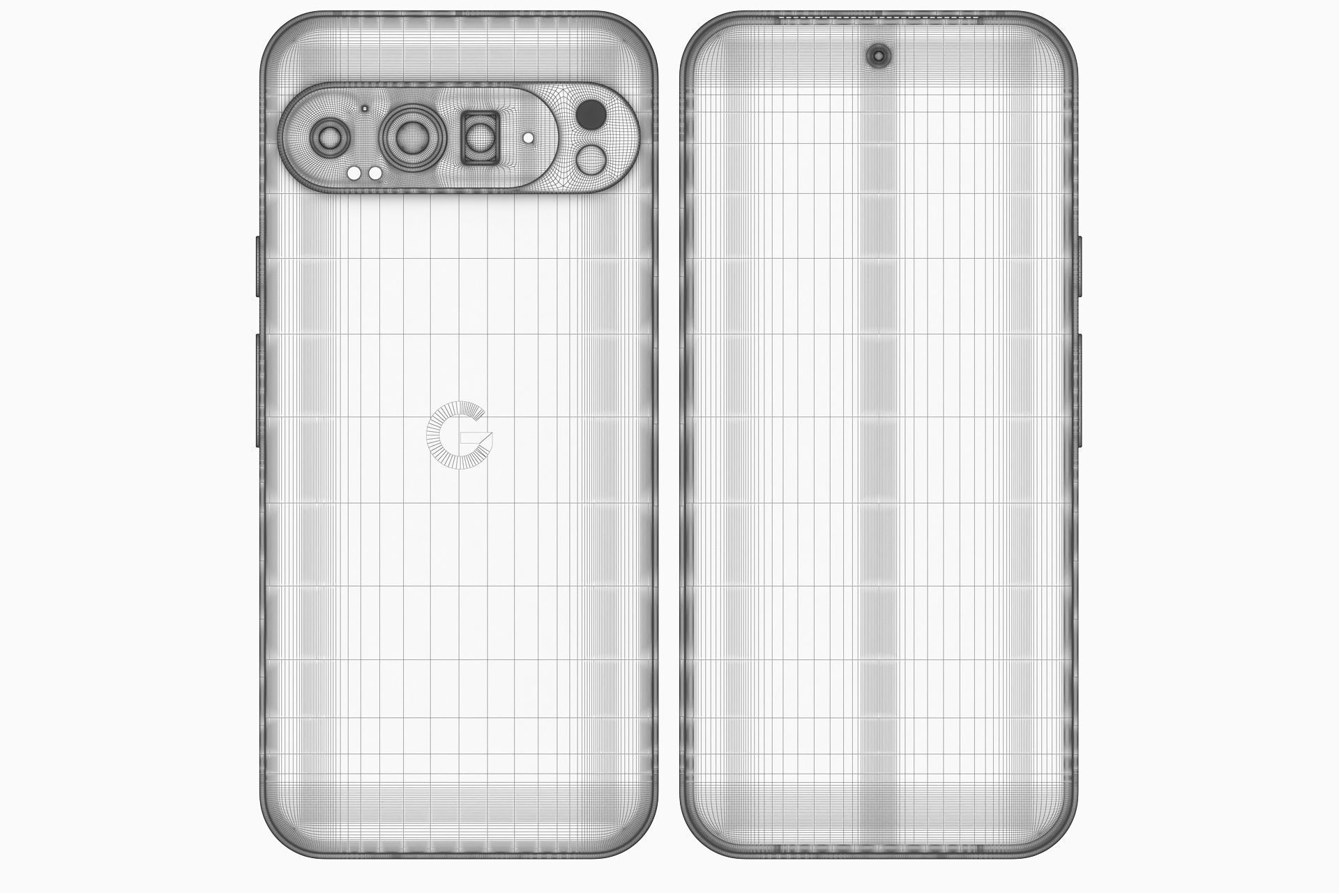 Google Pixel 9 and 9 Pro and 9 Pro XL 3D model_47