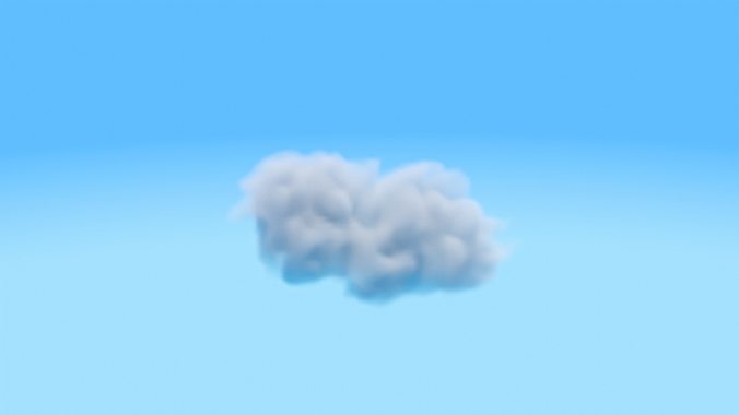 cloud model Free 3D model