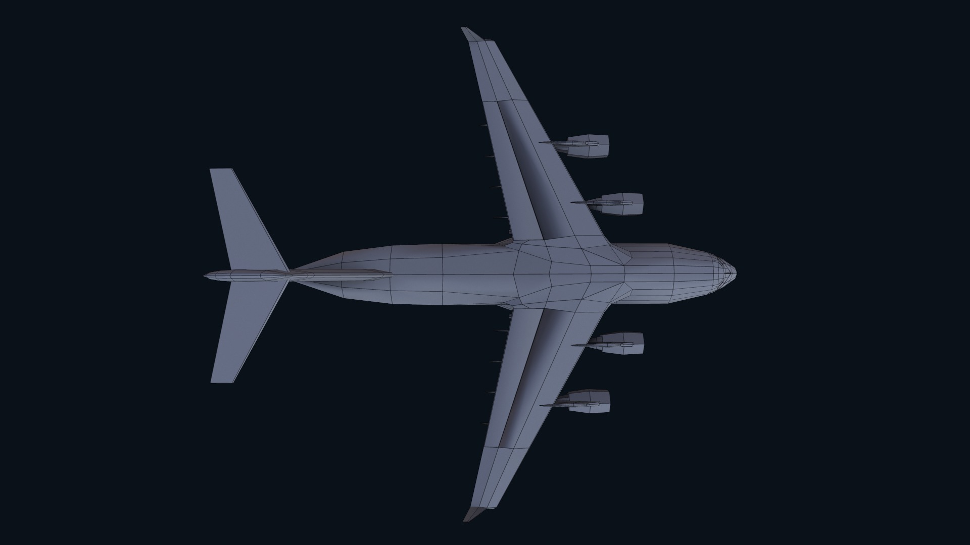 Asset - Army - C17 Globemaster III 3D MODEL REALISTIC Low-poly 3D model_34