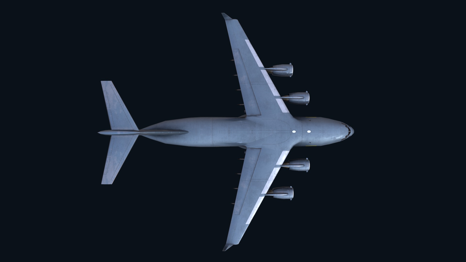 Asset - Army - C17 Globemaster III 3D MODEL REALISTIC Low-poly 3D model_9