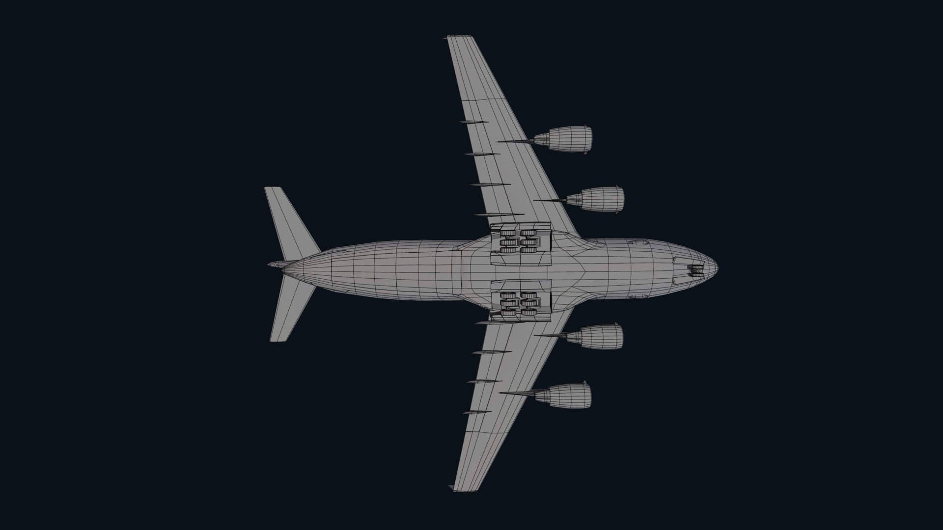 Asset - Army - C17 Globemaster III 3D MODEL REALISTIC Low-poly 3D model_15