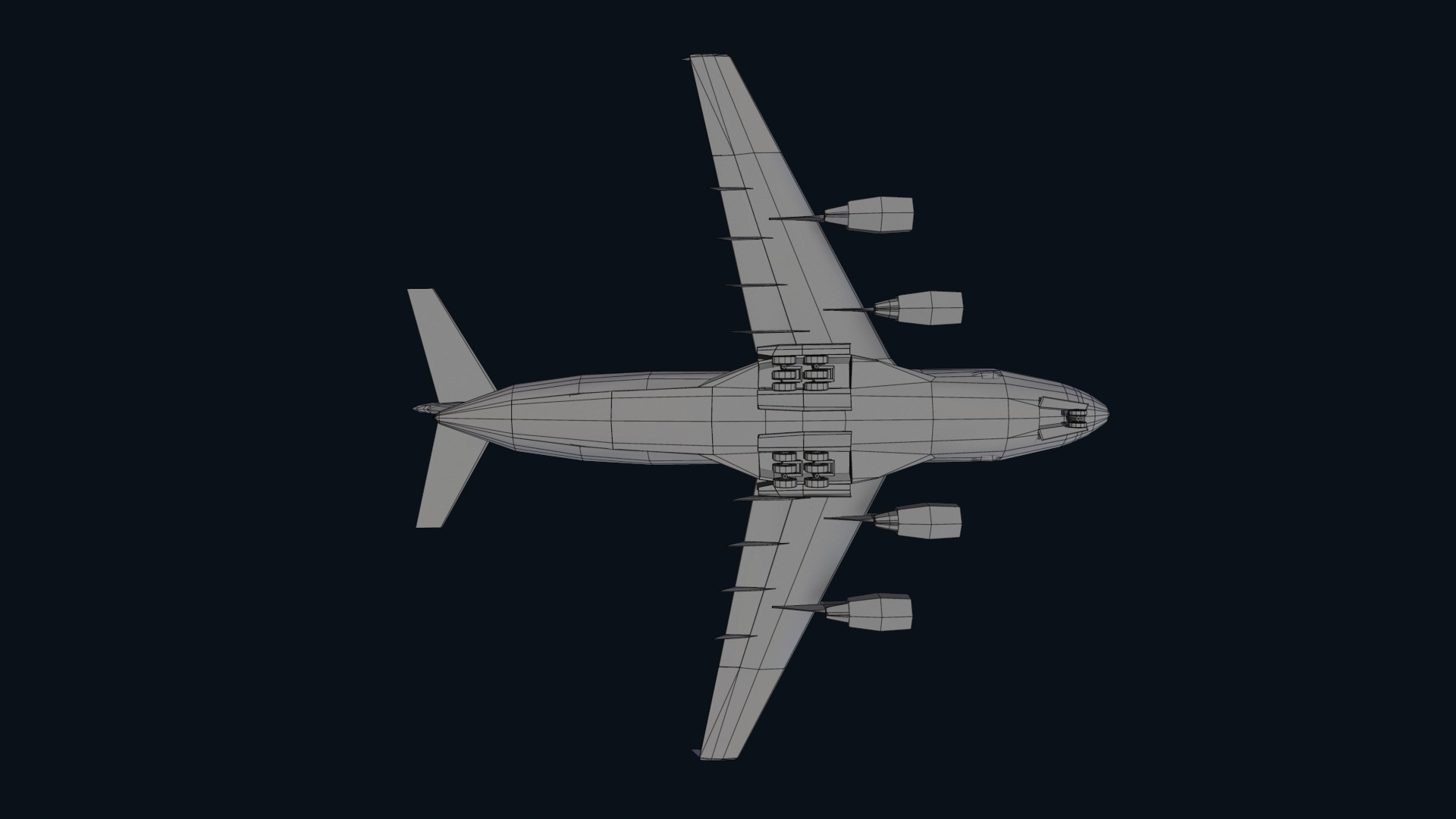 Asset - Army - C17 Globemaster III 3D MODEL REALISTIC Low-poly 3D model_35